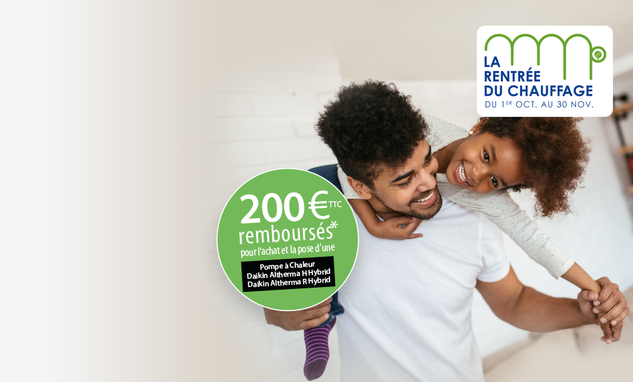 Rentrée du chauffage Daikin 2024