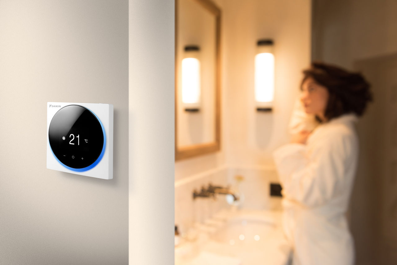 IHM d’écran tactile couleur 5" de Daikin Altherma