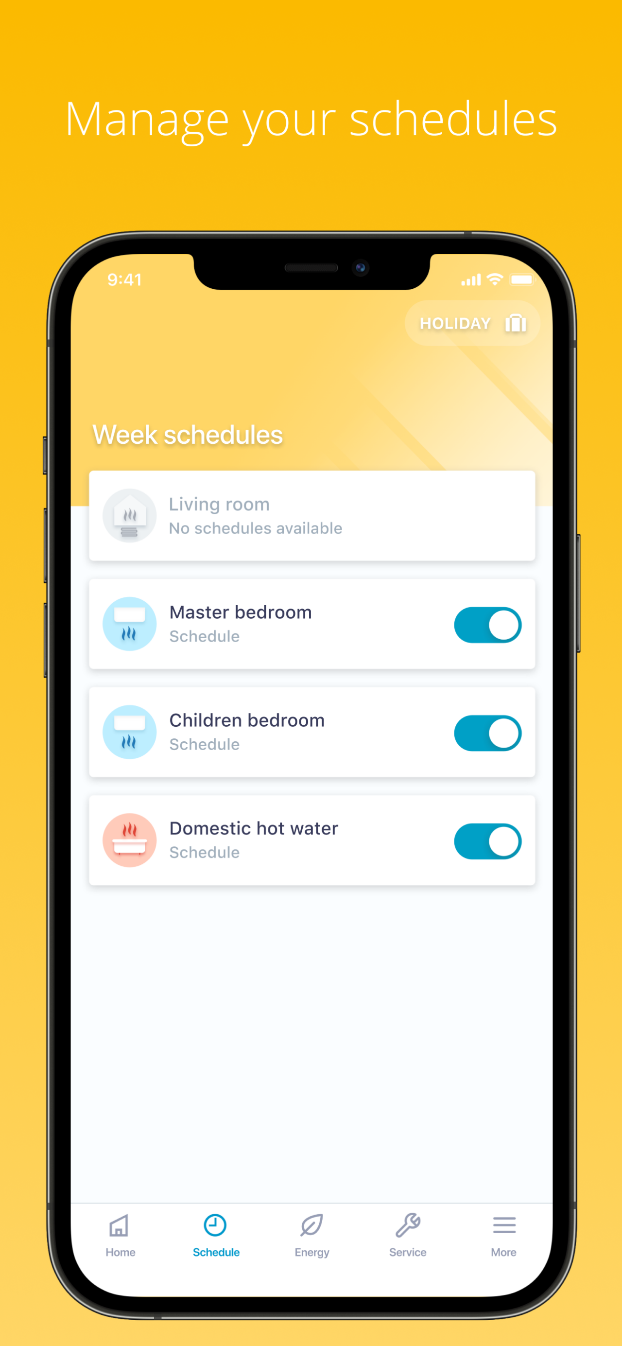 Systèmes de commande - Programmation horaire